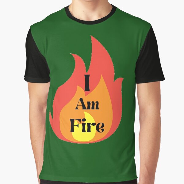 nachman flames fire logo' Men's T-Shirt