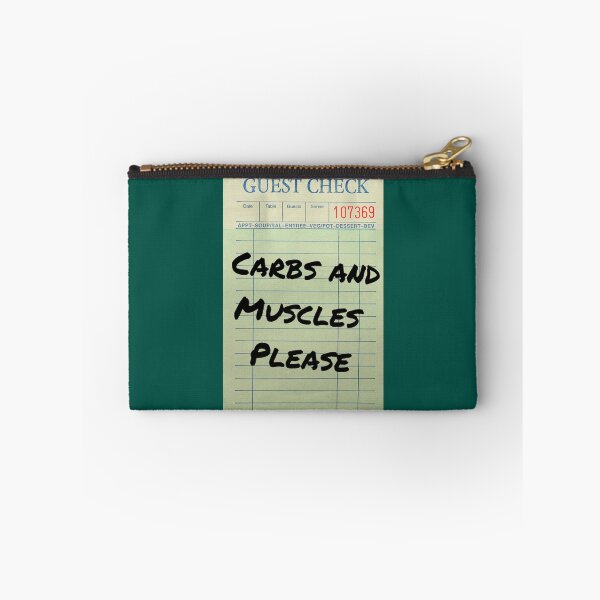 Item preview, Guest check carbs and muscles please    designed and sold by ChristinesCrear.