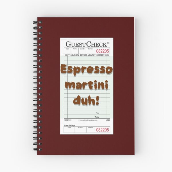 Item preview, Guest check espresso martini, espresso martini duh funny vintage    designed and sold by ChristinesCrear.