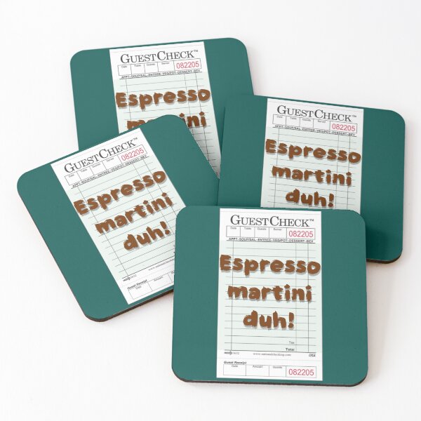 Item preview, Guest check espresso martini, espresso martini duh funny vintage    designed and sold by ChristinesCrear.