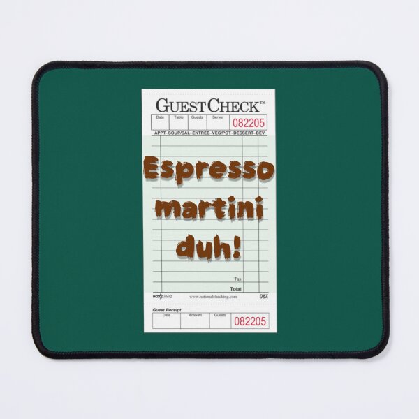 Item preview, Guest check espresso martini, espresso martini duh funny vintage    designed and sold by ChristinesCrear.