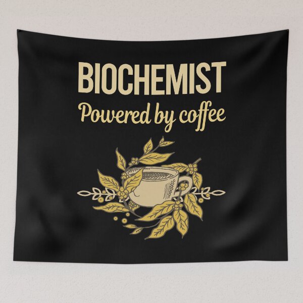 Item preview, Powered By Coffee Biochemist designed and sold by cossinulsesj.