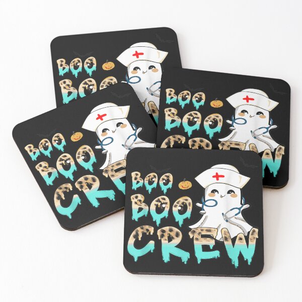 Item preview, Boo Boo Crew Nurse Ghost Halloween Nursing designed and sold by Jonathanhagerst.