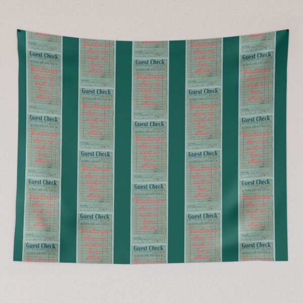 Item preview, Guest Check Hamburger Plain No Meat No Bun, Please   designed and sold by ChristinesCrear.