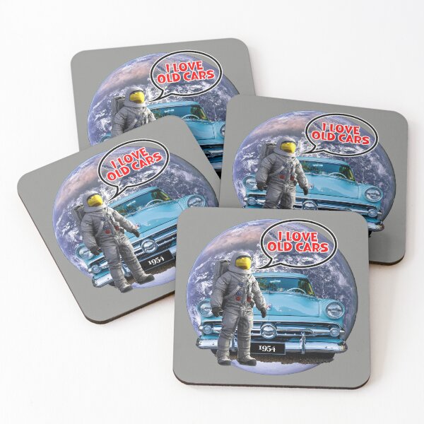 Item preview, Astronauts Love Old Cars designed and sold by Michael van der Hoorn.