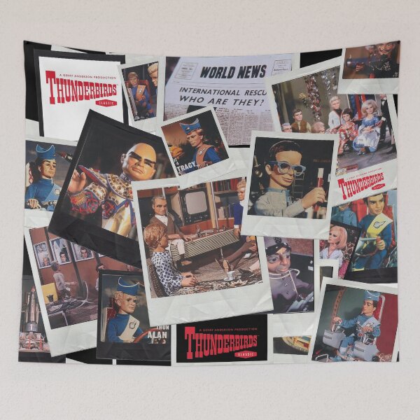 Item preview,  Photographs from the Tracy family photo album from The Thunderbirds series, officially licensed fan art designed and sold by Mauswohn.