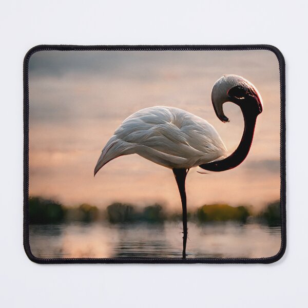 Item preview, Flamingo dressed in White designed and sold by pekulir.