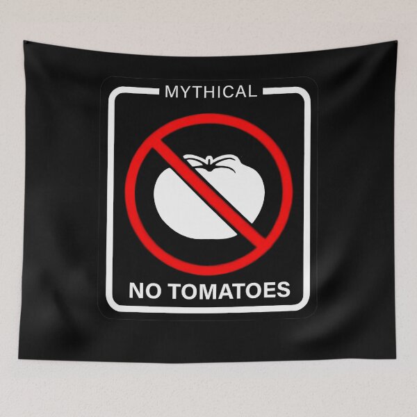 Item preview, Mythical No Tomatoes Apparel Funny designed and sold by tammyrange.