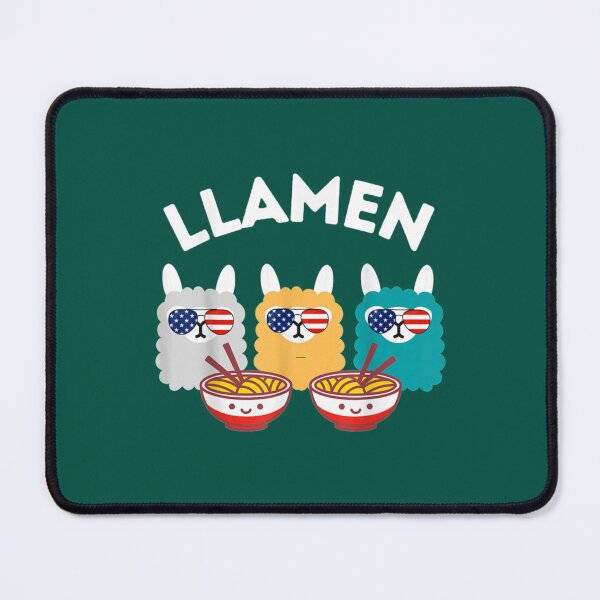Item preview, Funny Llama Animal lover _amp_ ramen funny kawaii noodles lovers   designed and sold by ChristinesCrear.