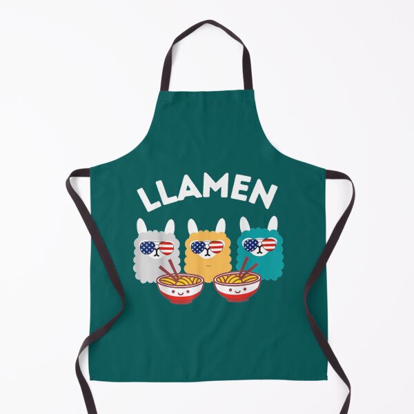 Item preview, Funny Llama Animal lover _amp_ ramen funny kawaii noodles lovers designed and sold by ChristinesCrear.