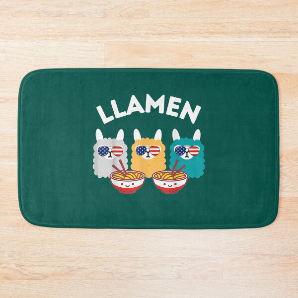 Item preview, Funny Llama Animal lover _amp_ ramen funny kawaii noodles lovers   designed and sold by ChristinesCrear.