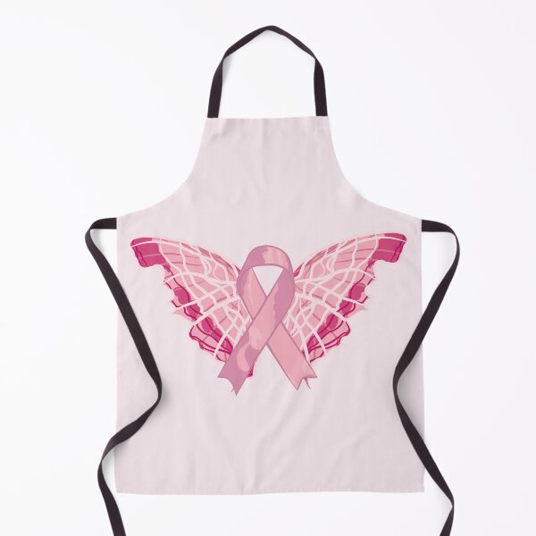 Item preview, Breast Cancer Awareness Ribbon With Butterfly Wings designed and sold by DreamFruit11.
