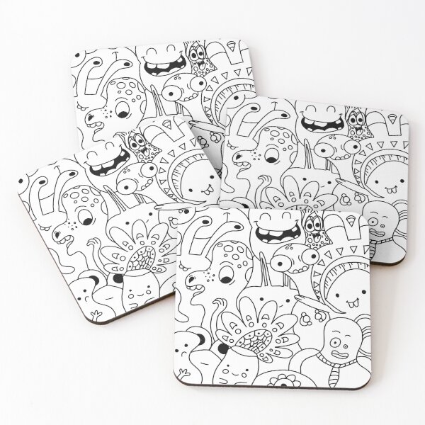Item preview, Kids cartoon cute monsters among us designed and sold by Joey Judd.
