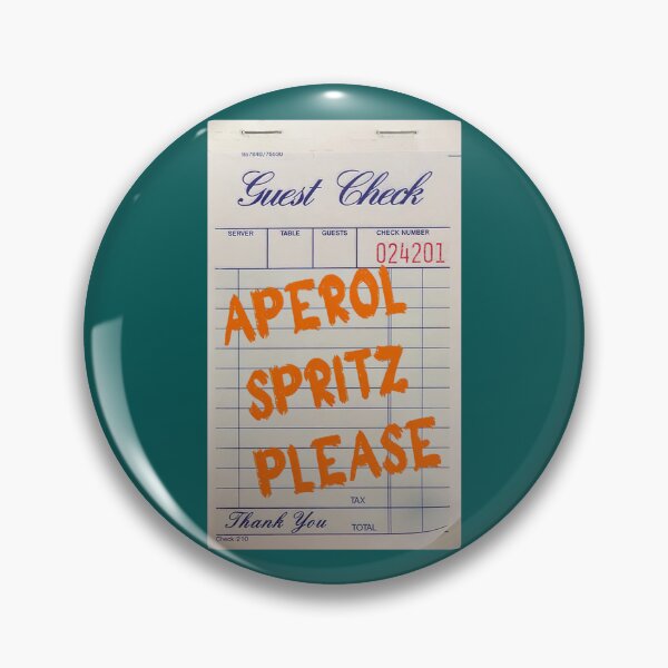 Artikelvorschau, Guest Check Aperol Spritz bitte entworfen und verkauft von ChristinesCrear.