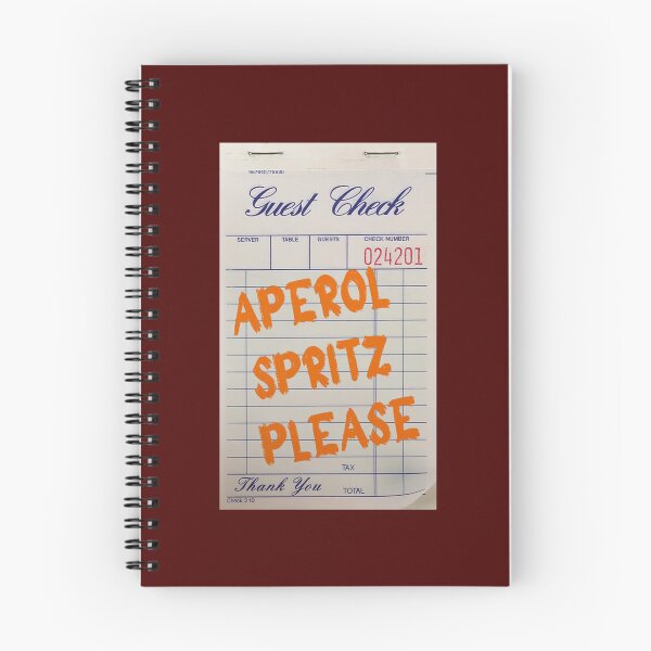 Item preview, Guest Check Aperol Spritz Please   designed and sold by ChristinesCrear.