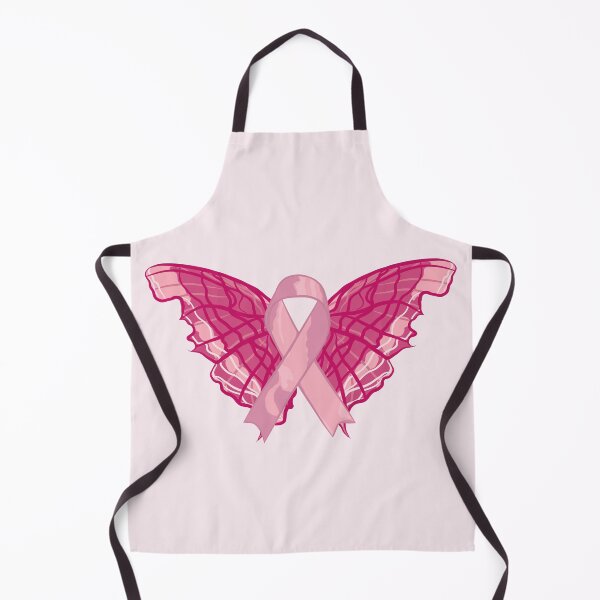 Item preview, Breast Cancer Awareness Ribbon With Butterfly Wings designed and sold by DreamFruit11.