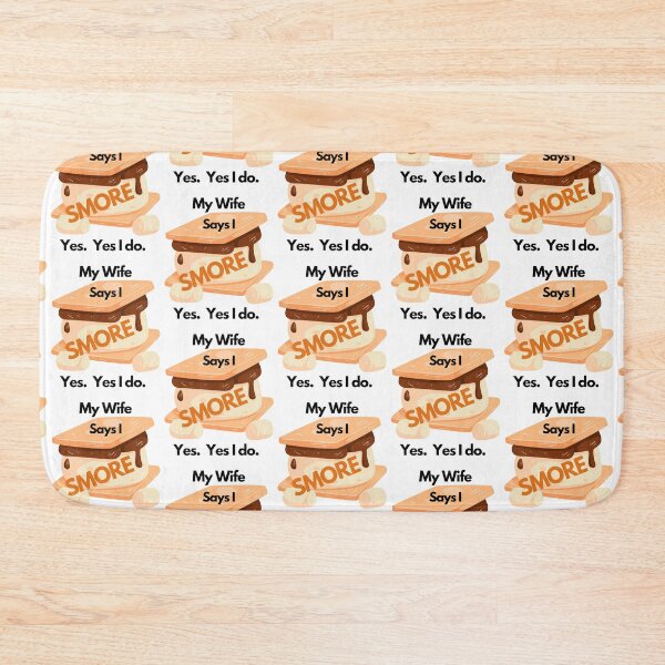 Item preview, My Wife Says I Smore Snoring Funny Snore Smores Joke designed and sold by OutdoorsZee1.