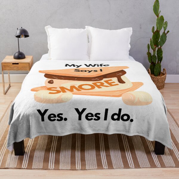 Item preview, My Wife Says I Smore Snoring Funny Snore Smores Joke designed and sold by OutdoorsZee1.