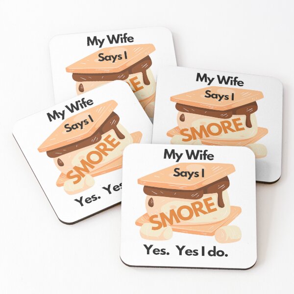 Item preview, My Wife Says I Smore Snoring Funny Snore Smores Joke designed and sold by OutdoorsZee1.