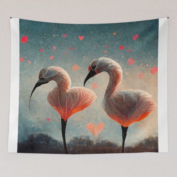 Item preview, Flamingo Love designed and sold by pekulir.
