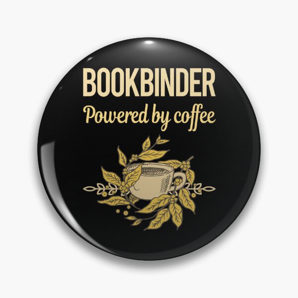 Item preview, Powered By Coffee Bookbinder designed and sold by cossinulsesj.