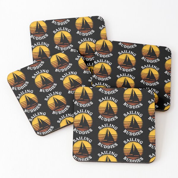 Item preview, Sailing Buddies Sailboat Retro Vintage designed and sold by lloyd68.