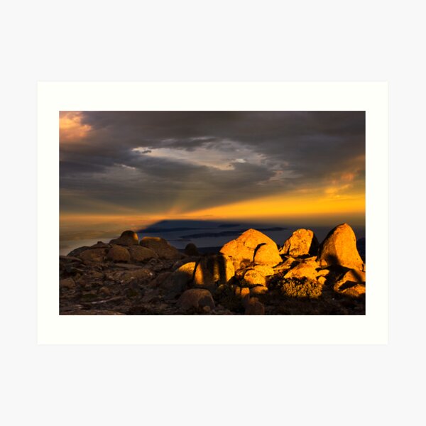 mountaintop experience Art Print