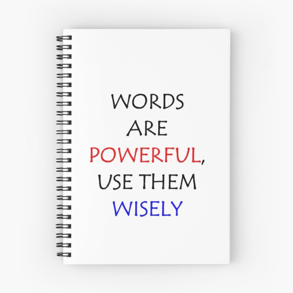 Item preview, Words are powerful, use them wisely designed and sold by AriusLT.