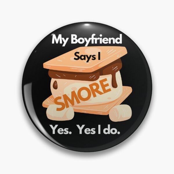 Item preview, My Boyfriend Says I Smore Snoring Funny Snore Smores Joke designed and sold by OutdoorsZee1.