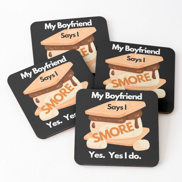 Item preview, My Boyfriend Says I Smore Snoring Funny Snore Smores Joke designed and sold by OutdoorsZee1.