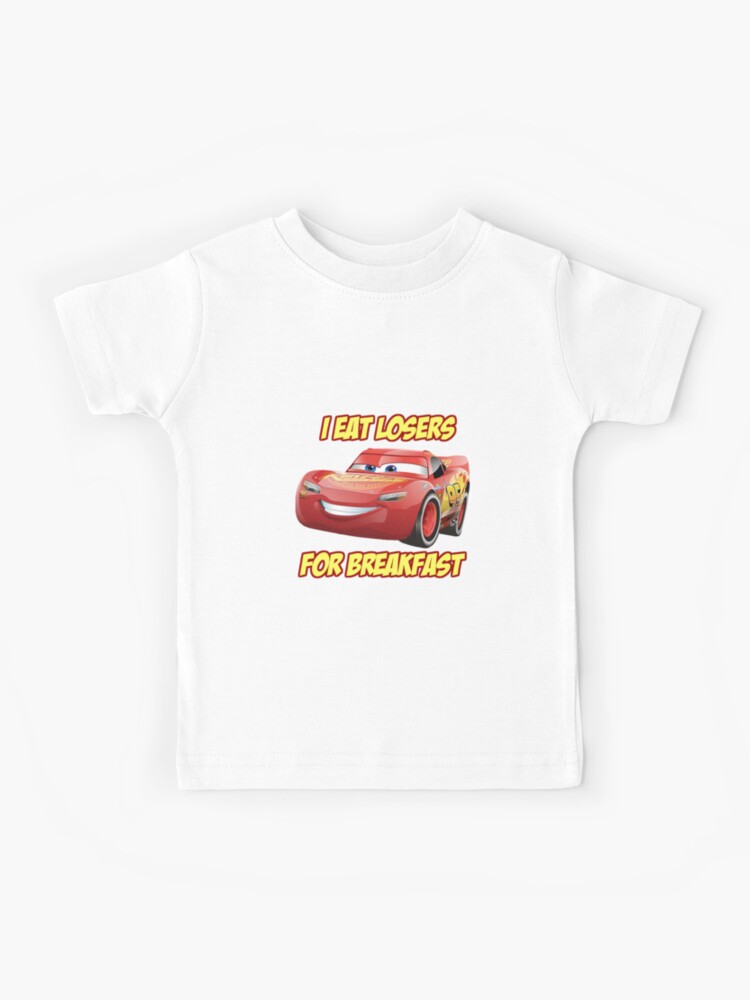 New Summer Disney Cars Children T-Shirt Lightning McQueen Clothes