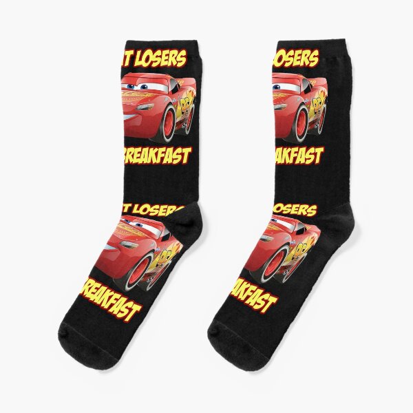 Lightning McQueen Cars  Socks for Sale by NBAvintagek