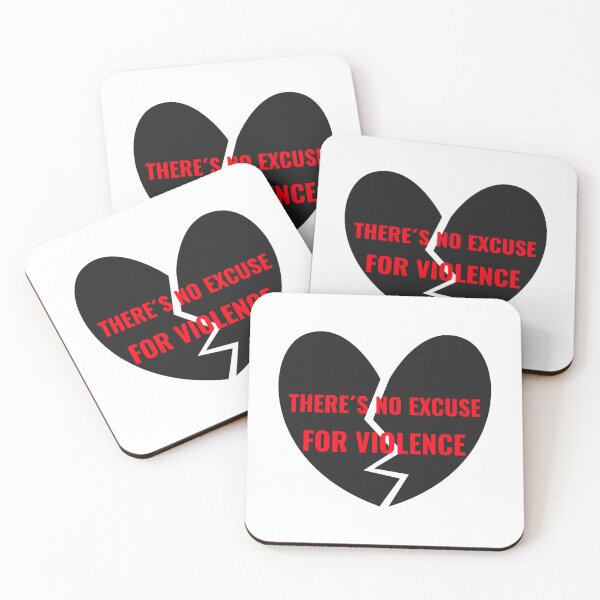 Item preview, There's No Excuse for Violence designed and sold by SerenaBliss.
