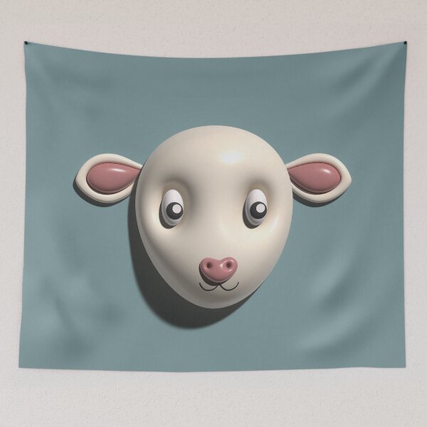 Item preview, Sheep head in 3D designed and sold by EngineerGoC.