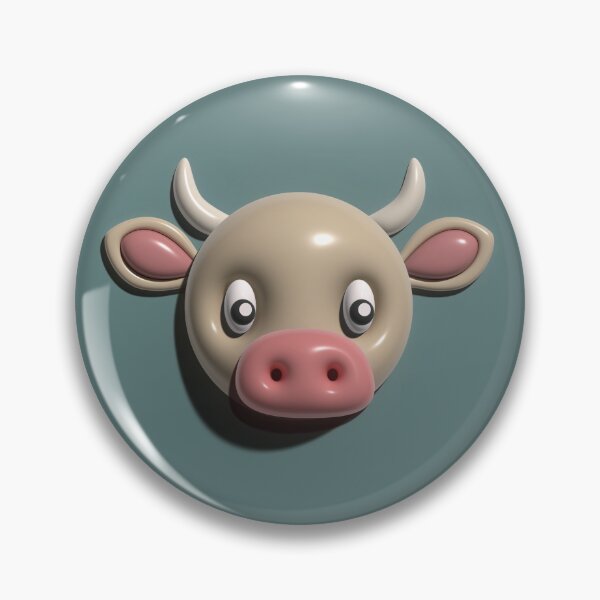 Item preview, Cow head in 3D designed and sold by EngineerGoC.
