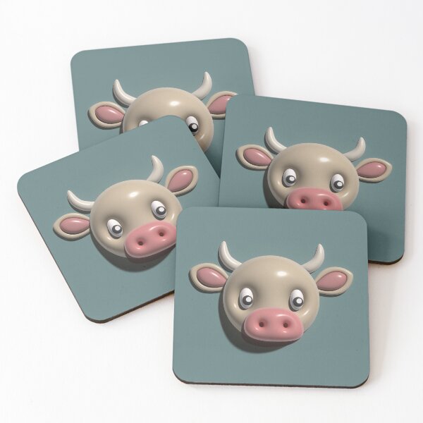 Item preview, Cow head in 3D designed and sold by EngineerGoC.