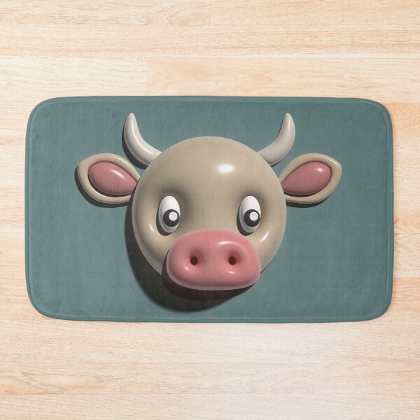 Item preview, Cow head in 3D designed and sold by EngineerGoC.