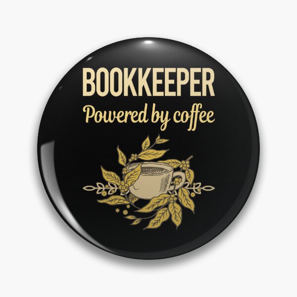 Item preview, Powered By Coffee Bookkeeper designed and sold by cossinulsesj.