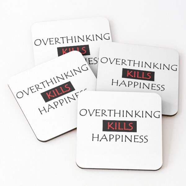 Item preview, Overthinking kills happiness designed and sold by AriusLT.