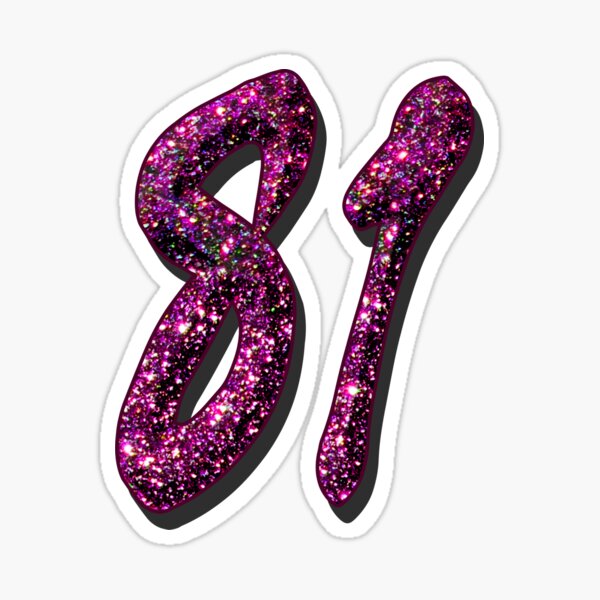 Sparkle Number Sticker by Casino de Divonne for iOS & Android