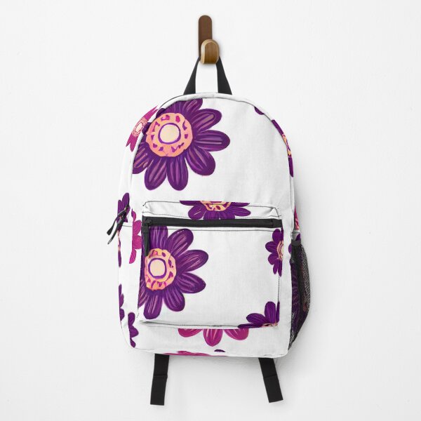 Item preview, Flowers, Pattern of Purple and Pink Anemone designed and sold by JackJackStudios.