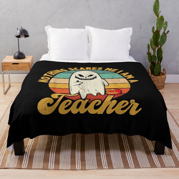 Item preview, Nothing Scare Me I Am A Teacher Halloween designed and sold by Holvasterlund.