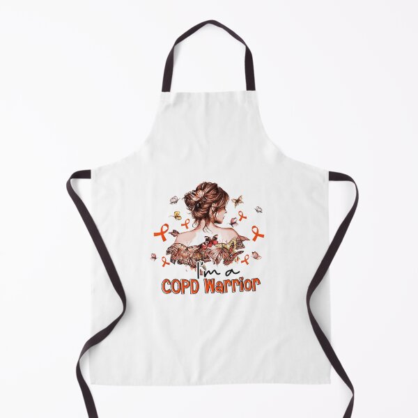 Item preview, COPD Warrior COPD Awareness Orange Ribbon Butterfly designed and sold by abeyouabeyouhi.