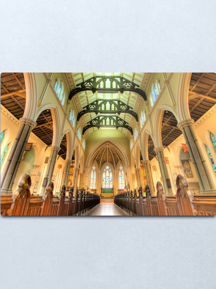 Alternate view of St James Cathedral, Toronto Metal Print