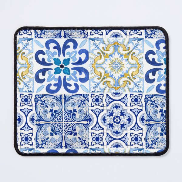 Item preview, Sicilian tiles,mediterranean,mosaic,lemons, designed and sold by MariaMarinova.