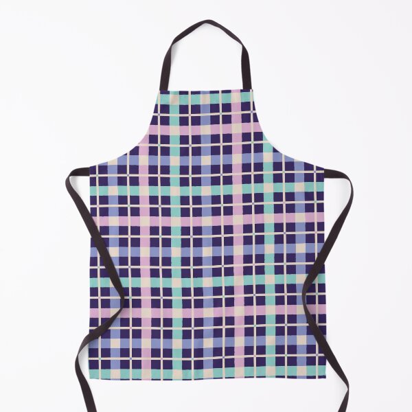 Item preview, Plaid Midnight Iridescent Striped Pattern designed and sold by KristyKate.