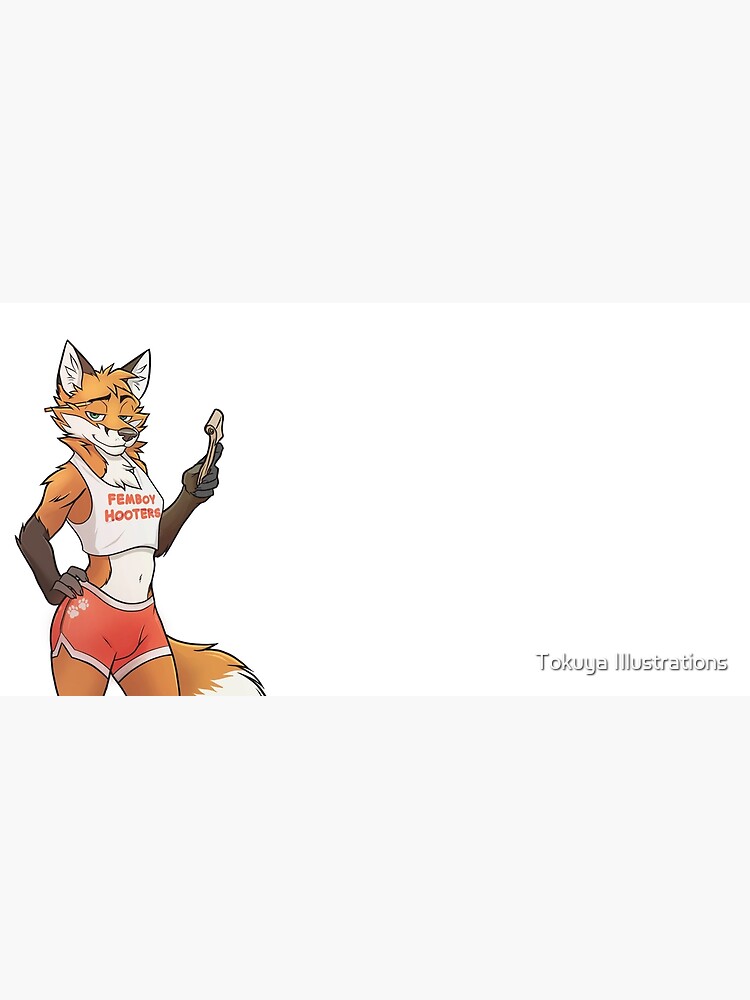 "Femboy Hooters Fox" Mouse Pad for Sale by tokugawo Redbubble