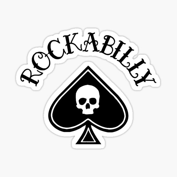 Vista previa del artículo con la obra «ROCKABILLY - CALAVERA - PALA», diseñado y vendido por BobbyG305.