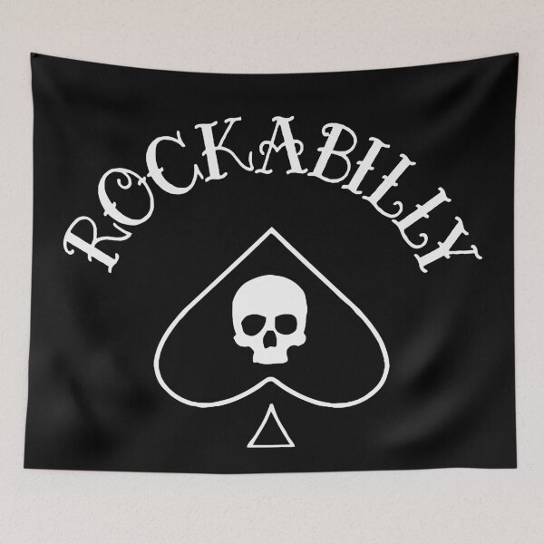 Item preview, ROCKABILLY - SKULL - SPADE designed and sold by BobbyG305.