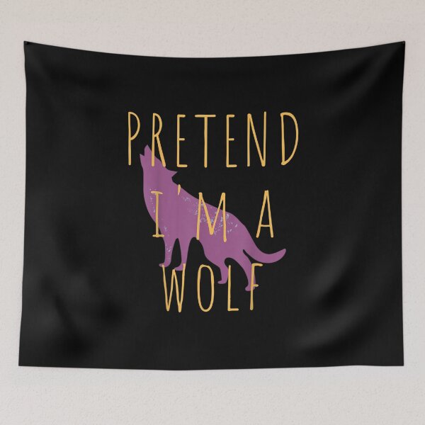 Item preview, Pretend I'm a Wolf Funny Last Minute Halloween Party Costume designed and sold by Holvasterlund.
